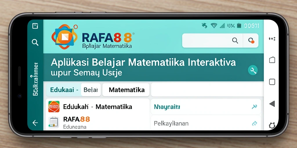Tampilan antarmuka RAFA88 yang menarik dan interaktif.