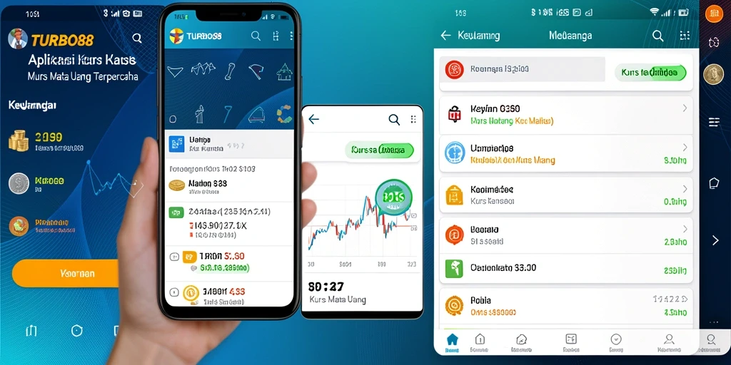 Antarmuka TURBO88 menampilkan nilai tukar mata uang dengan jelas dan informatif.