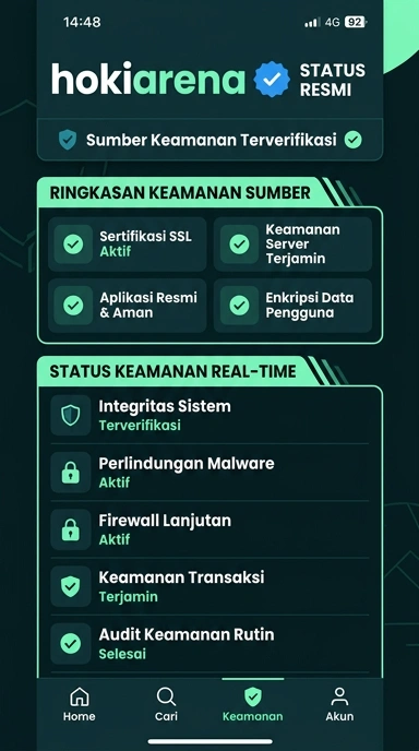 Kanal Resmi Hokiarena untuk Pengguna Android Indonesia
